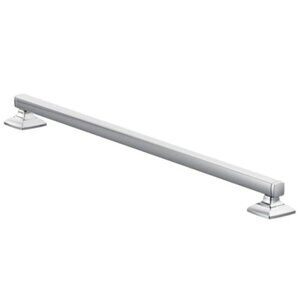 Moen Grab Bar Bathroom Safety 12-Inch Stainless Steel Transitional Chrome metal